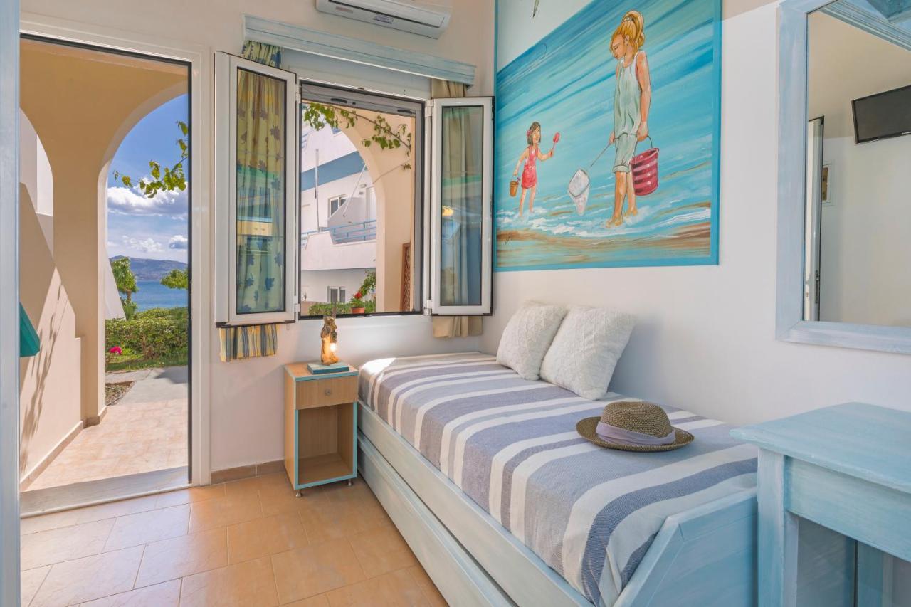 Haraki Mare Studios Beach Front Charaki Exterior foto