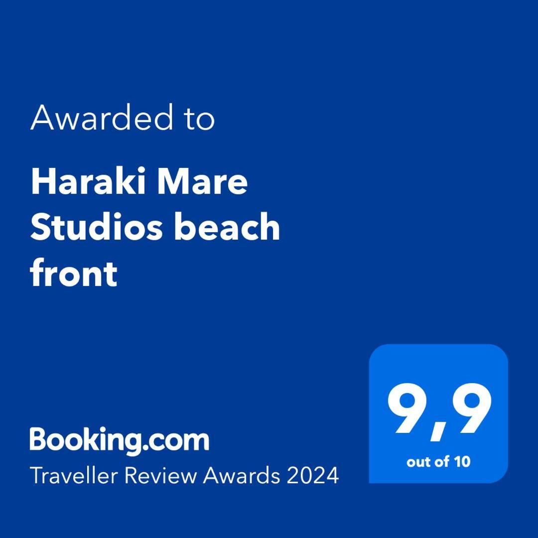 Haraki Mare Studios Beach Front Charaki Exterior foto