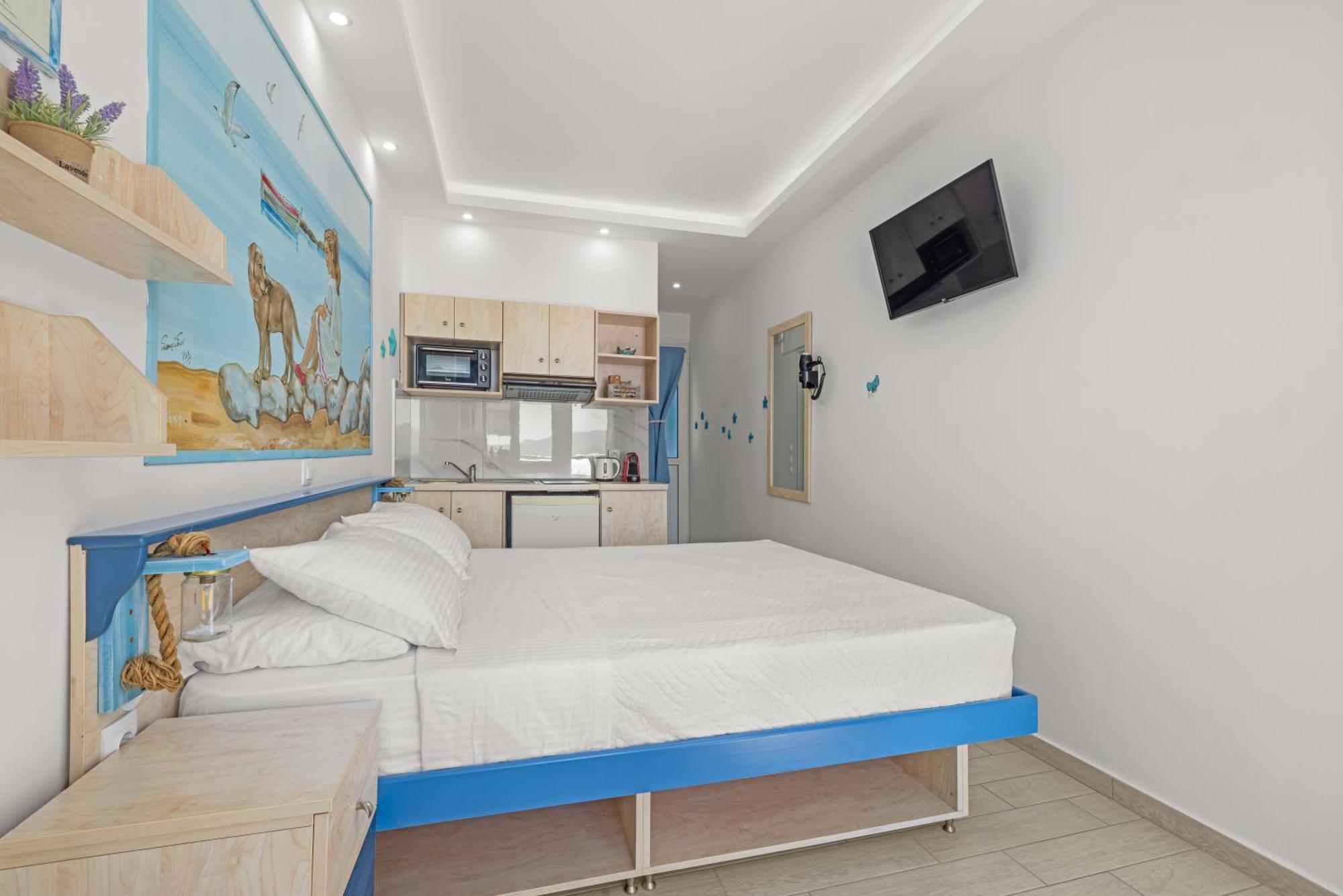 Haraki Mare Studios Beach Front Charaki Exterior foto