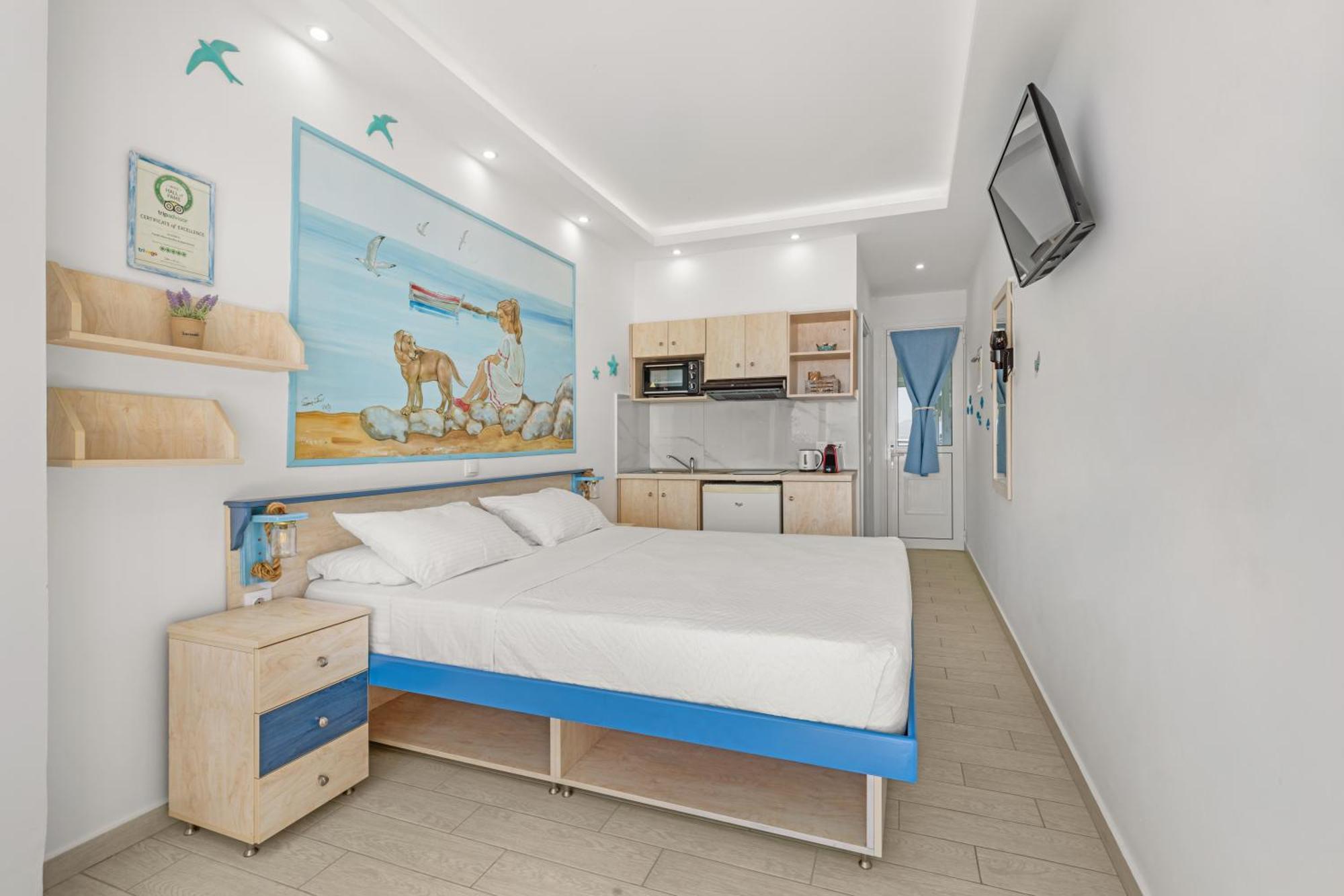 Haraki Mare Studios Beach Front Charaki Exterior foto